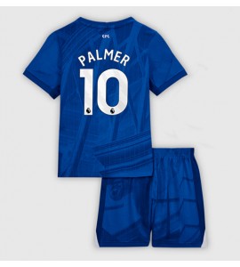 Chelsea Cole Palmer #10 Jalkapallovaatteet Lasten Kotipeliasu 2025-26 Lyhythihainen (+ Lyhyet housut)
